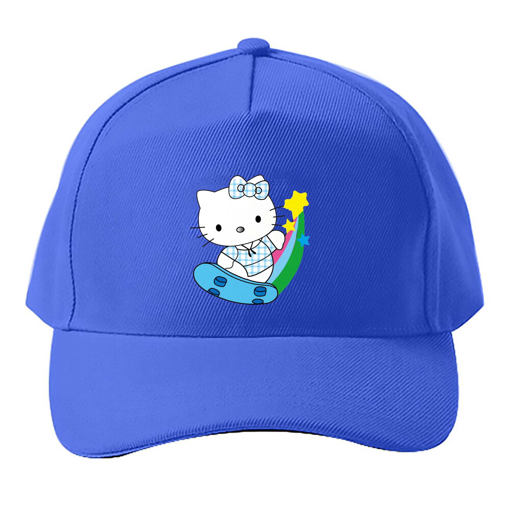 （画像用） Hello Kitty ハローキティ ベースボールキャップ 綿100％ 男女兼用 帽子 スポーツ
